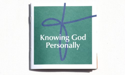 Knowing God Personally